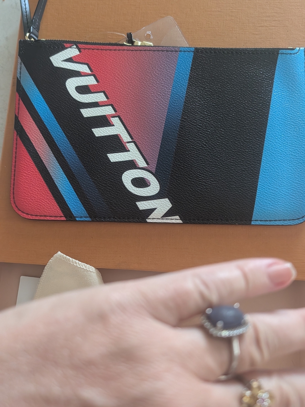 Louis Vuitton "Off To The Races" Rare Pochette
